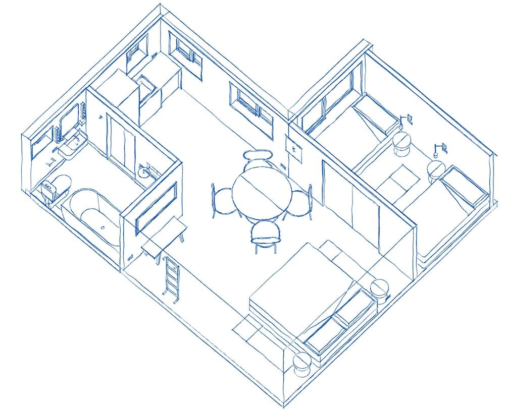 Blue Water Motel Family Suite 12