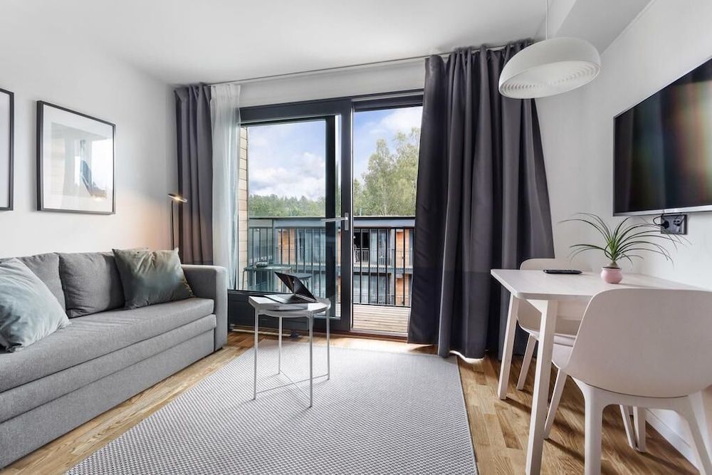 HOOM Home & Hotel Sollentuna Superior Apartment, Garden View (2 Twin Beds with Sofa Bed) 6