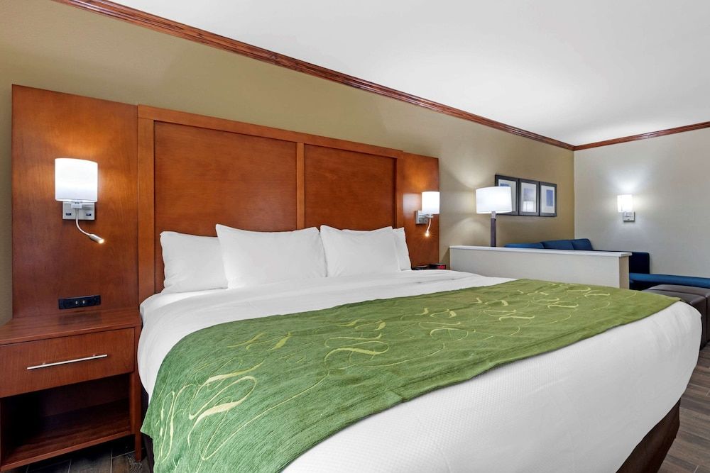 Comfort Suites West Monroe near Ike Hamilton Expo Center King Bed Suite 3