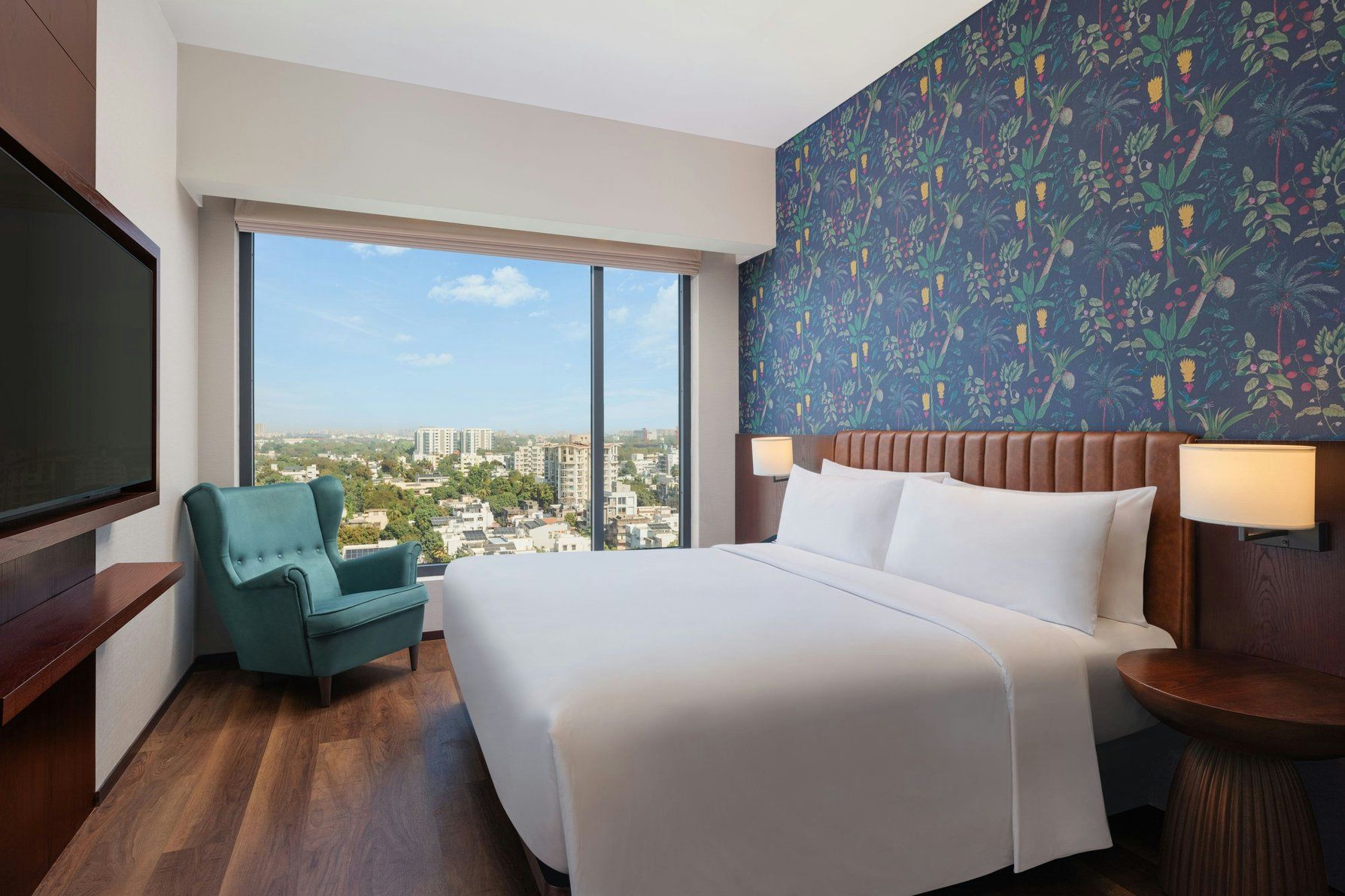 King Bedroom, City View Suite, One-Bedroom Suite