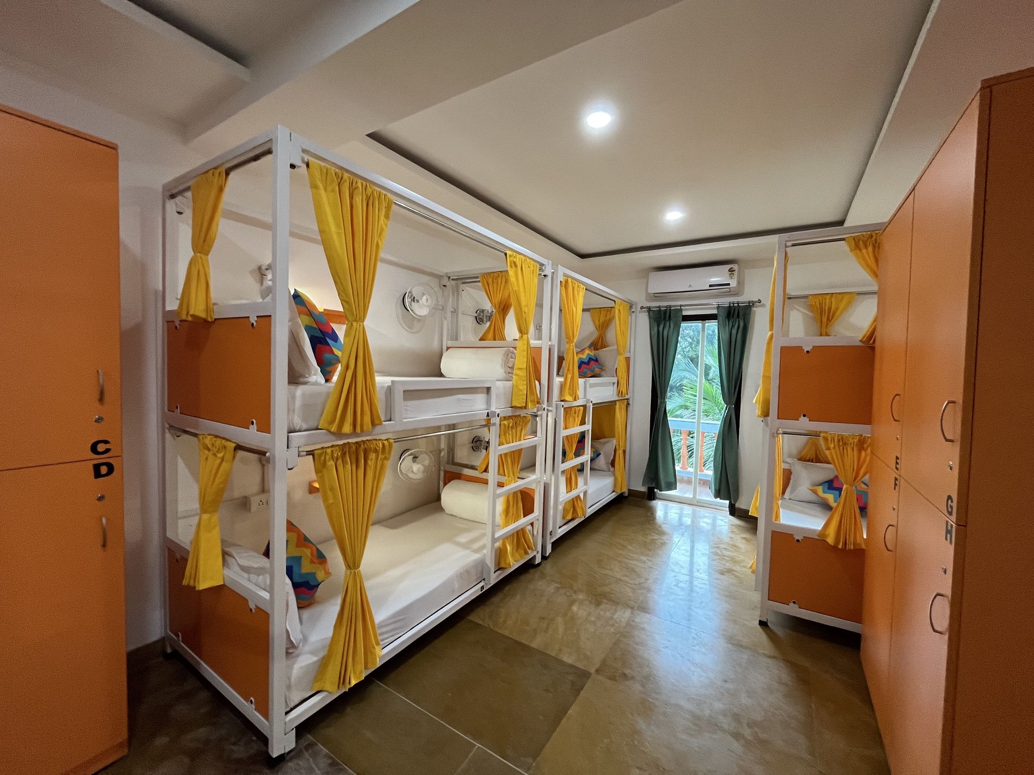 Bed in 16 Bed Mixed AC Dormitory Room with Ensuite Bathroom