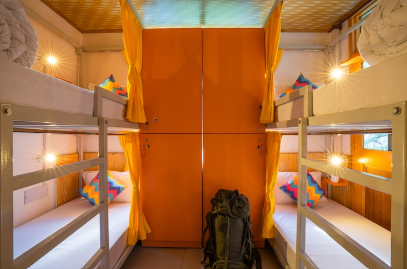 Bed in 4 Bed Mixed Dormitory Room with Ensuite Bathroom