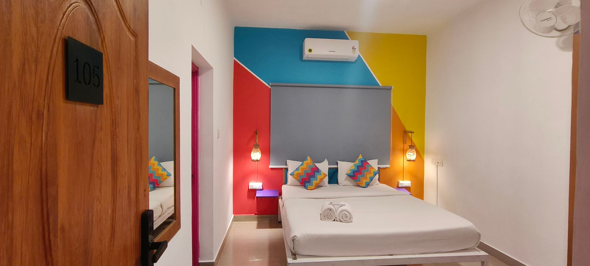 goSTOPS Coorg Deluxe Private AC Room With Ensuite Bathroom 4