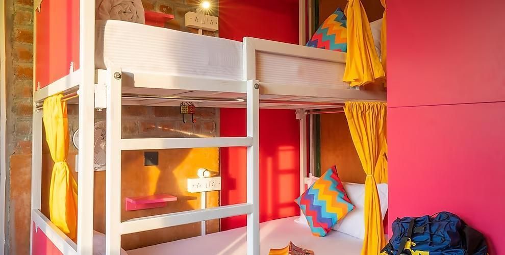 Bed in 4 Bed Mixed AC Dormitory Room with Ensuite Bathroom