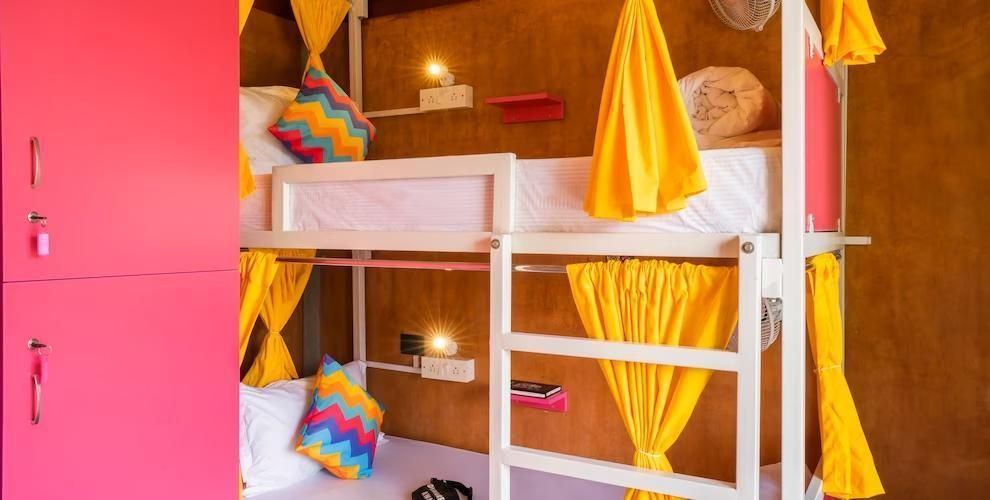 Bed in 4 Bed Mixed AC Dormitory Room with Ensuite Bathroom