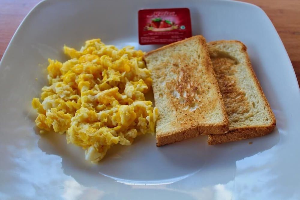 Breakfast buffet
