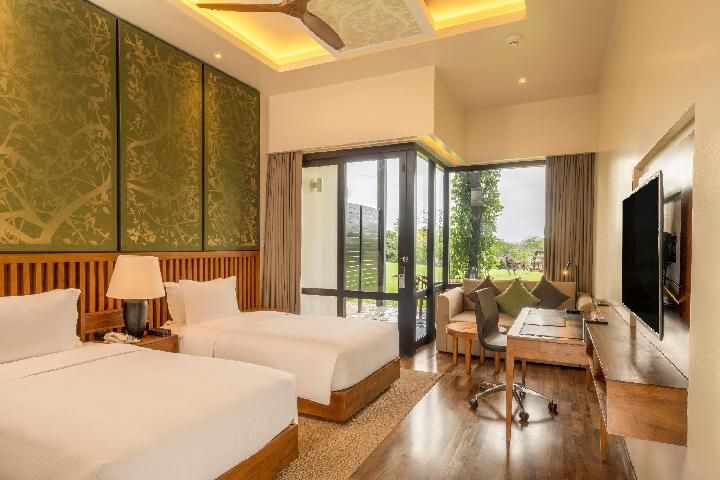 Twin Deluxe Room Garden View with Terrace