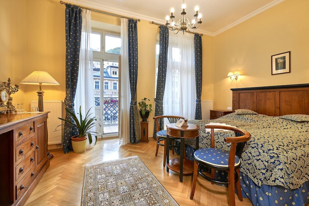 Salvator Hotel Karlovy Vary Deluxe Double Room, Balcony 2
