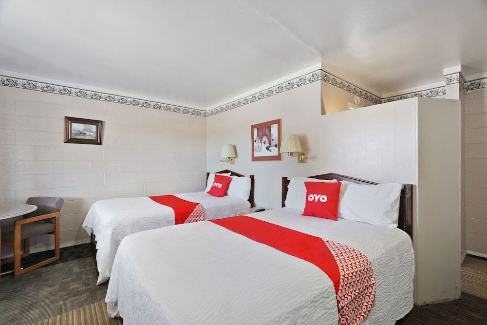 Room, 2 Double Beds, Kitchenette