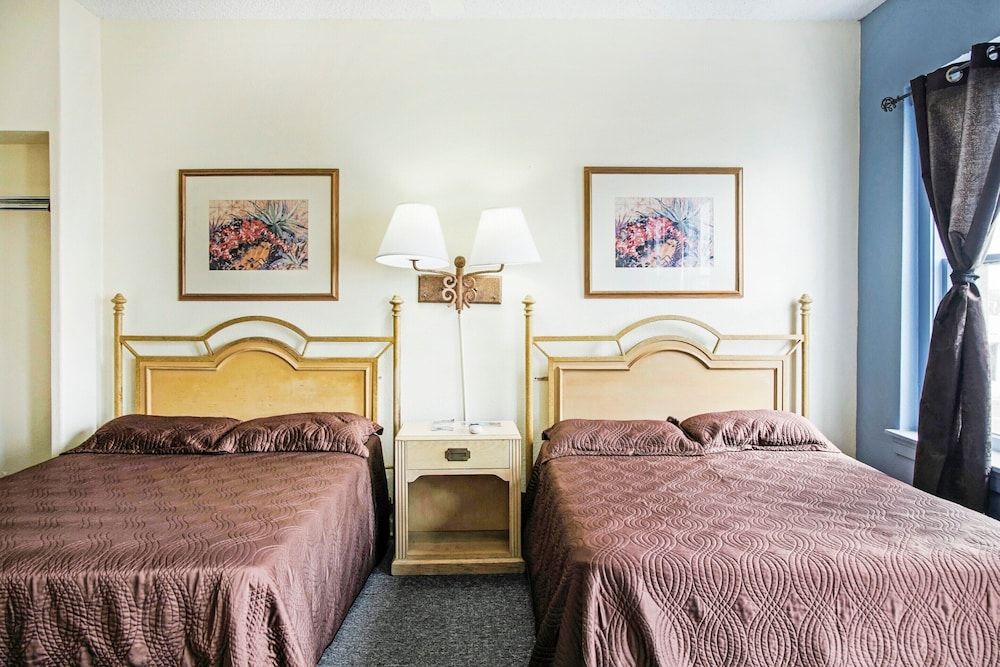 Full Bed with Shared Bathroom