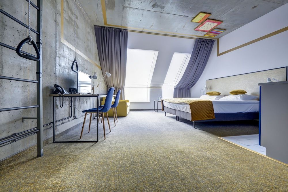 Arche Hotel Geologiczna Deluxe Double Room, 1 Queen Bed 2