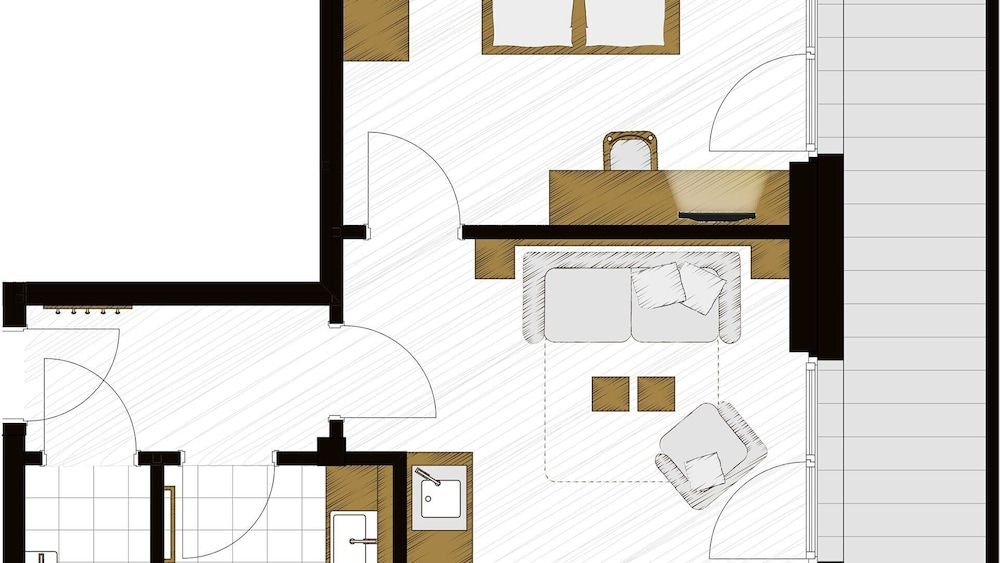 Basic-Apartment "Amethyst" (add. cleaning fee 95 EUR to be paid on site)