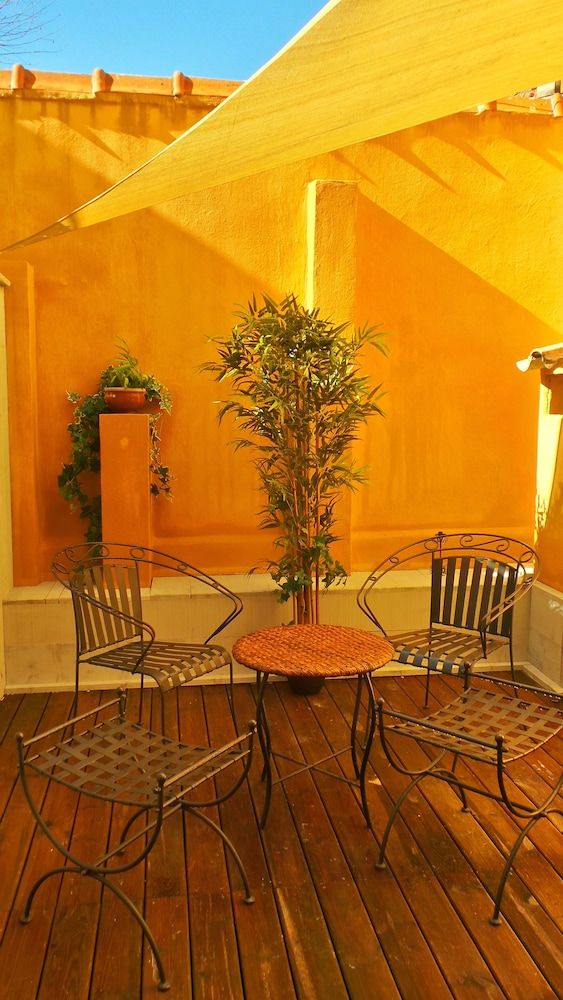 Standard Double Room, Patio, Courtyard View
