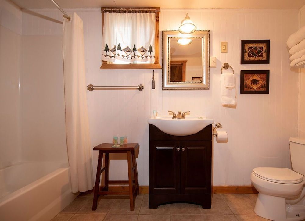 Lochsa Lodge Resort Superior Cabin, 1 King Bed, Private Bathroom 6