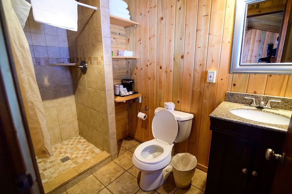 Lochsa Lodge Resort Classic Room, 1 King Bed, Private Bathroom, Mountain View 9