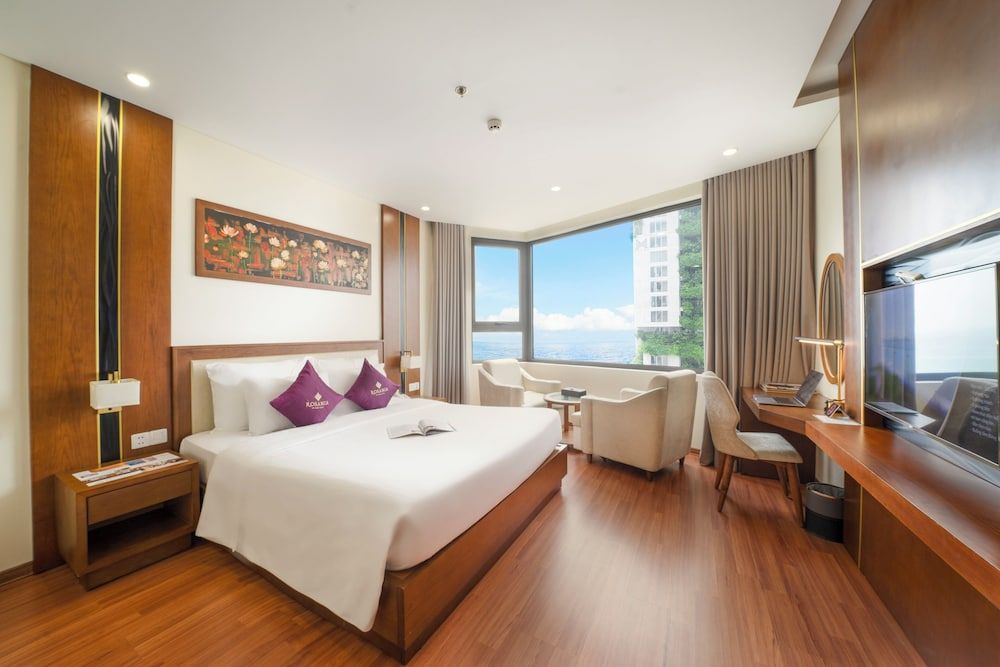 Deluxe Double Room, Partial Ocean  View with Afternoon Tea Per Stay