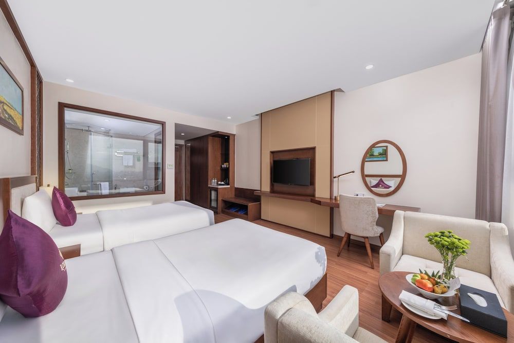 Rosamia Da Nang Hotel Deluxe Twin Room, City View 2