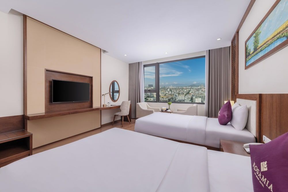 Rosamia Da Nang Hotel Deluxe Twin Room, City View