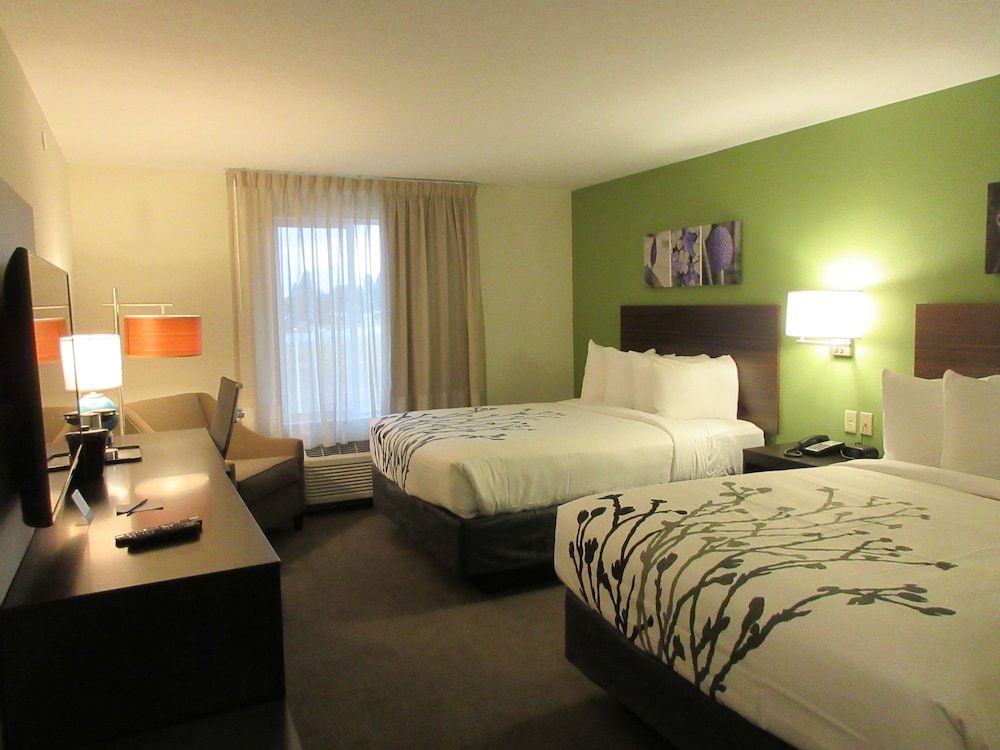 Sleep Inn Spokane Airport Standard Room, 2 Queen Beds, Non Smoking
