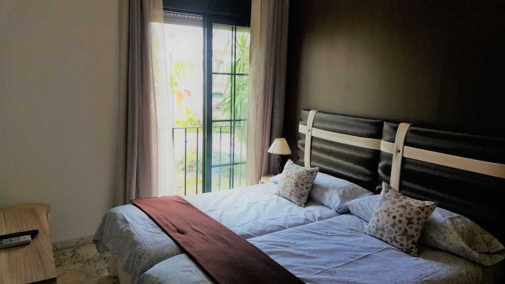 Hospederia V Centenario Superior Double Room, 2 Twin Beds, Garden View