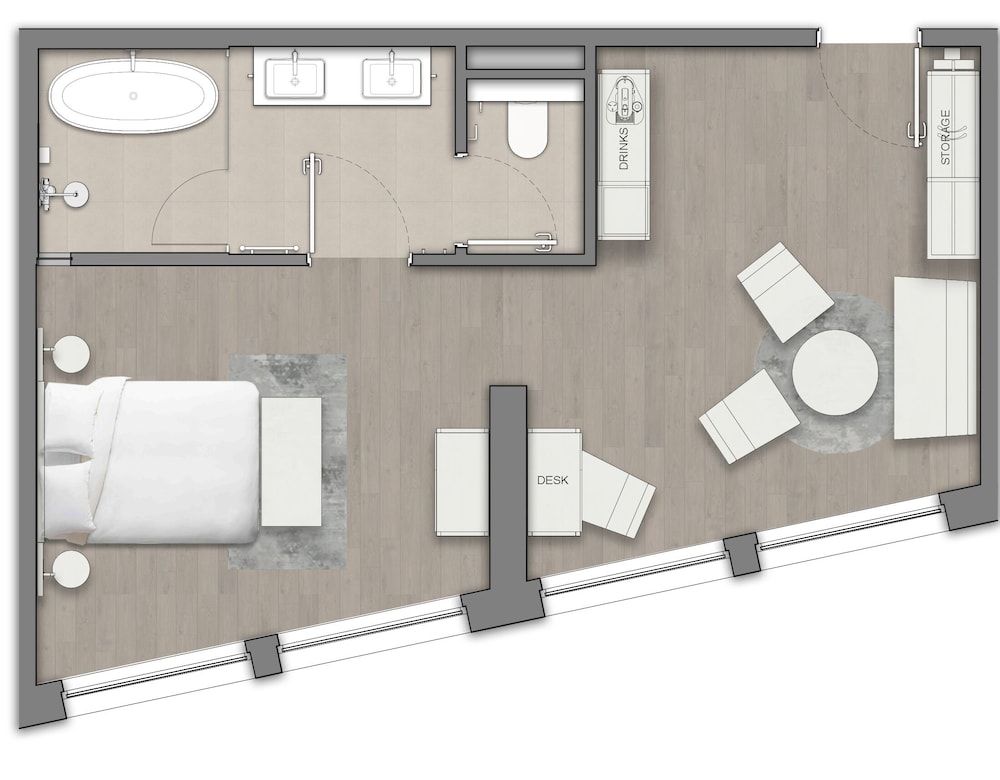 Hex Wildlife Hotel Premium Double Room, 1 King Bed, Resort View 4