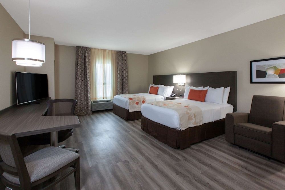 Studio Suite, 2 Double Beds, Accessible, Non Smoking (Mobility,Hearing,Tub w/Grab Bars)