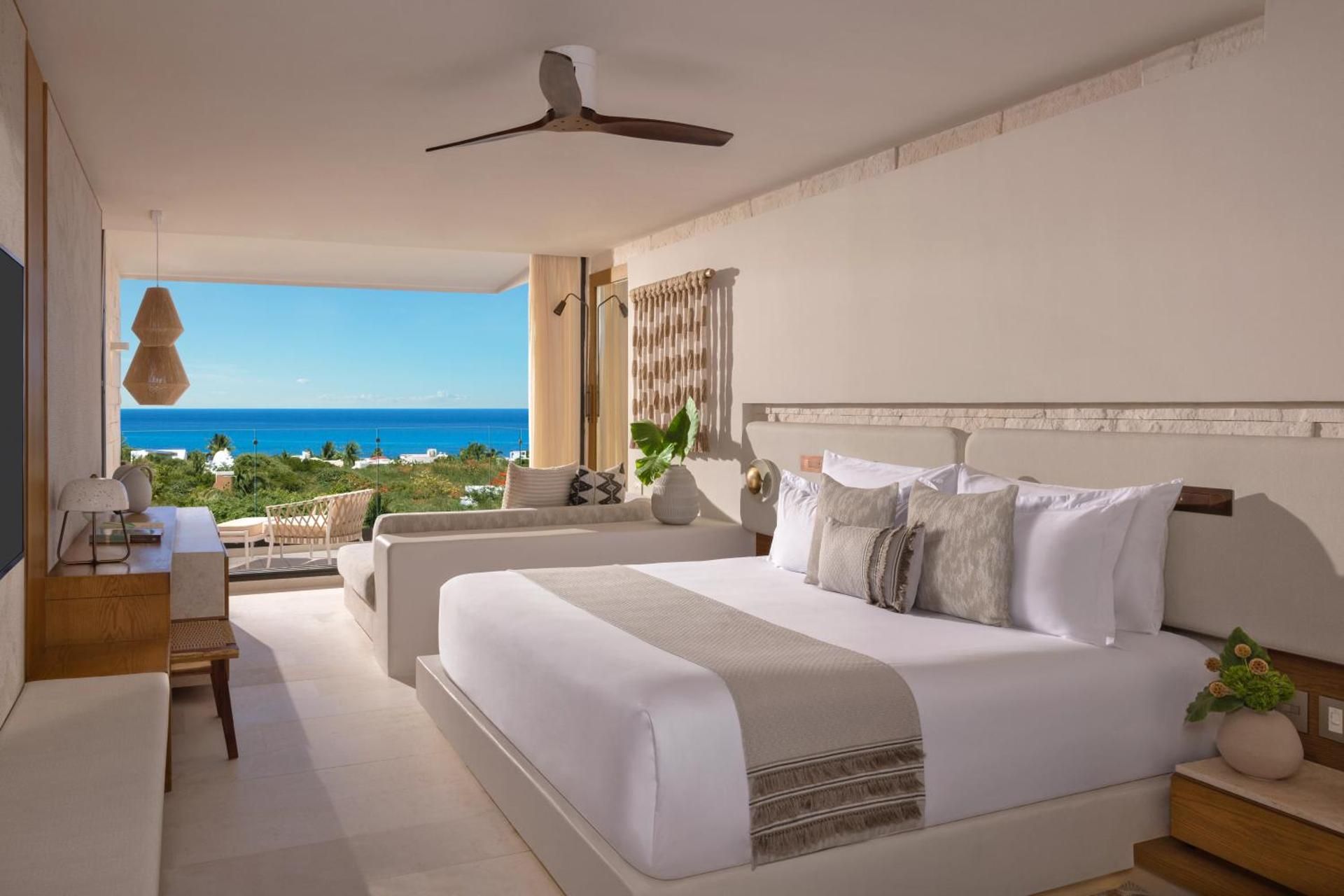 Impression Isla Mujeres by Secrets – Adults only – All Inclusive Partial Ocean View Junior Suite with King Bed 2