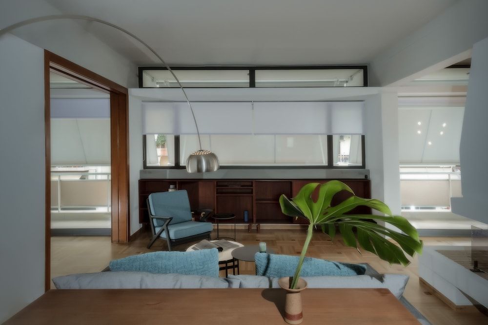 The H Experience Boutique Apartments Athens Grey and White Two Bedroom Apartment Free Parking 18