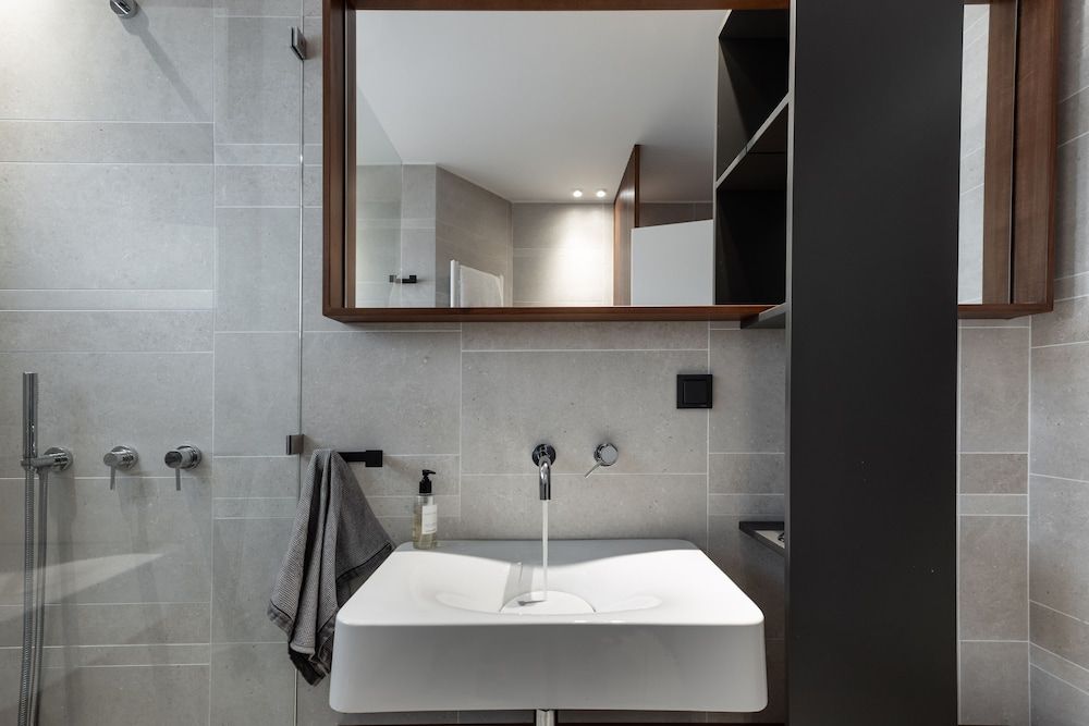 The H Experience Boutique Apartments Athens Grey and White Two Bedroom Apartment Free Parking 15