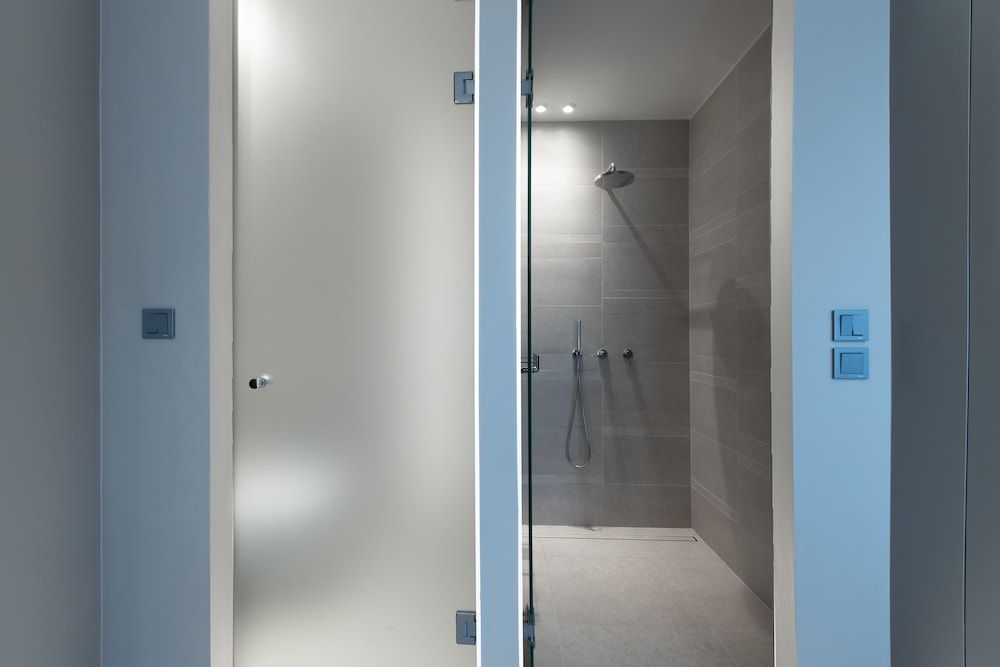 The H Experience Boutique Apartments Athens Grey and White Two Bedroom Apartment Free Parking 13