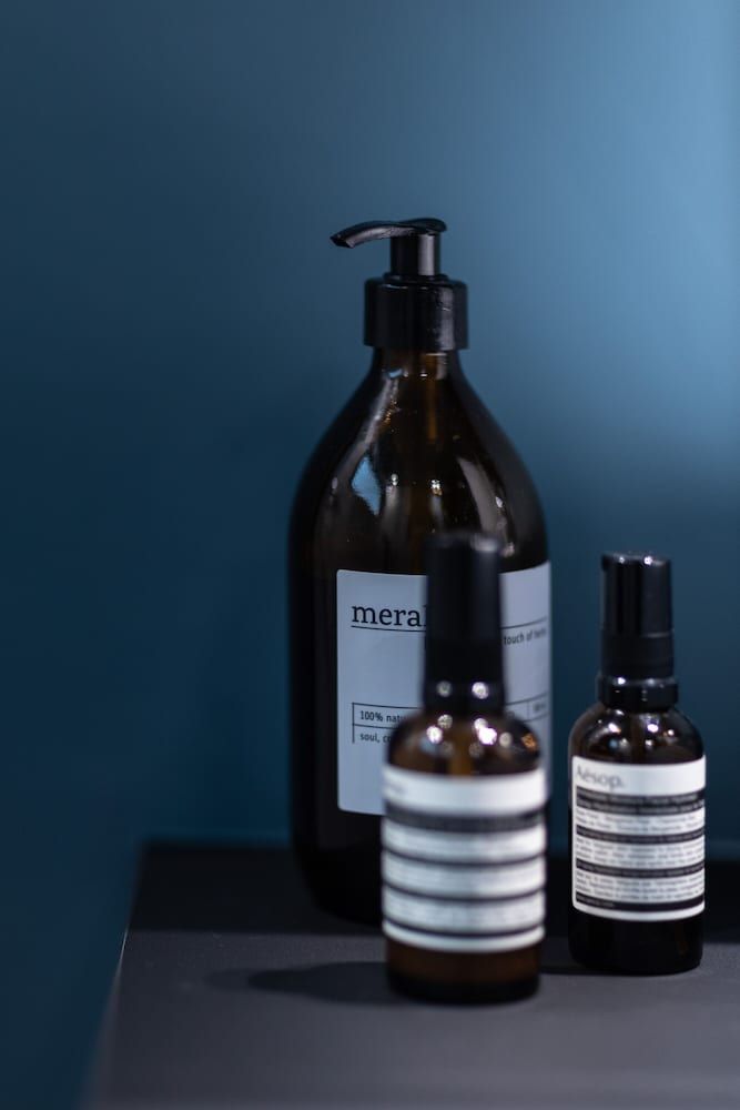 The H Experience Boutique Apartments Athens Blue and Peach Two Bedroom Apartment Free Parking 12