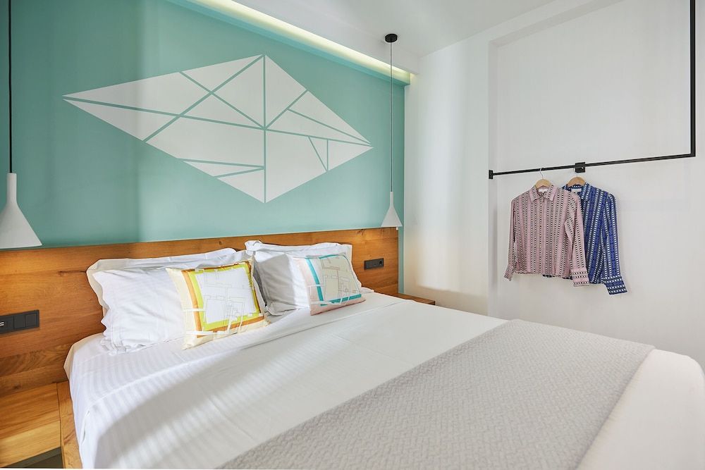 Mosaikon - Hostel Standard Double Room, Balcony