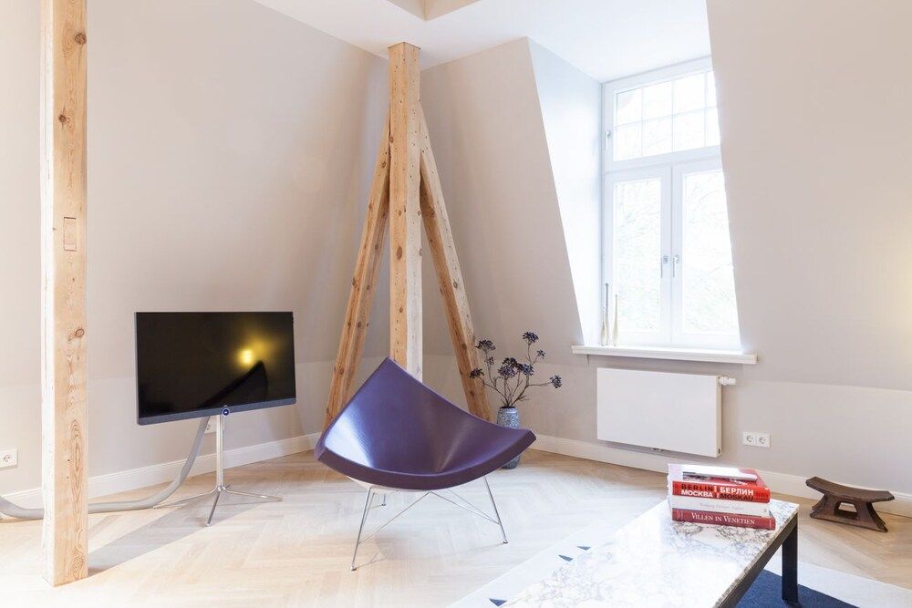 Duplex, 1 Queen Bed with Sofa bed, Garden View
