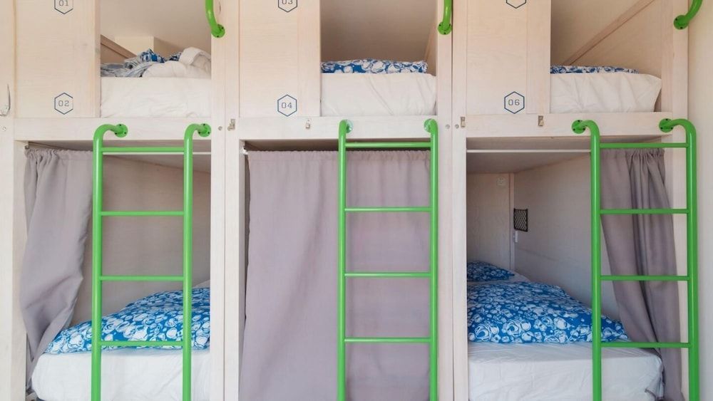 WOT Ericeira Surf Hostel Bed in a 12-mix dorm Ensuite w/ Ocean View 3