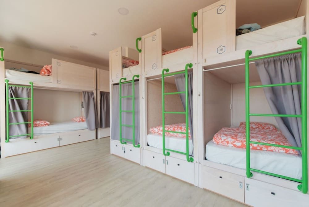 WOT Ericeira Surf Hostel Bed in a 12-mix dorm Ensuite w/ Ocean View 4