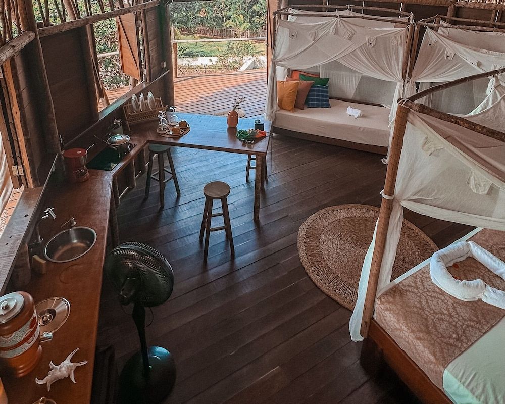 Villa Sabiá - Eco Bungalows Villa Sabiá - Eco Bungalows - Uluwatto Família 3 18