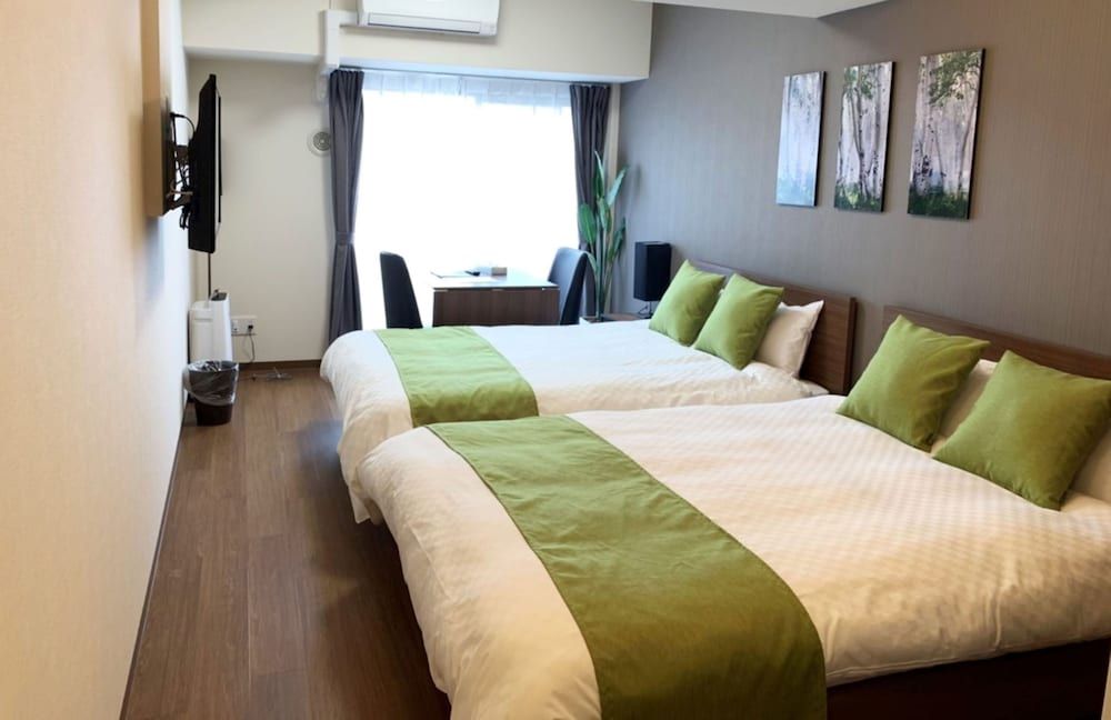 Double Room, 2 Double Beds, Non Smoking