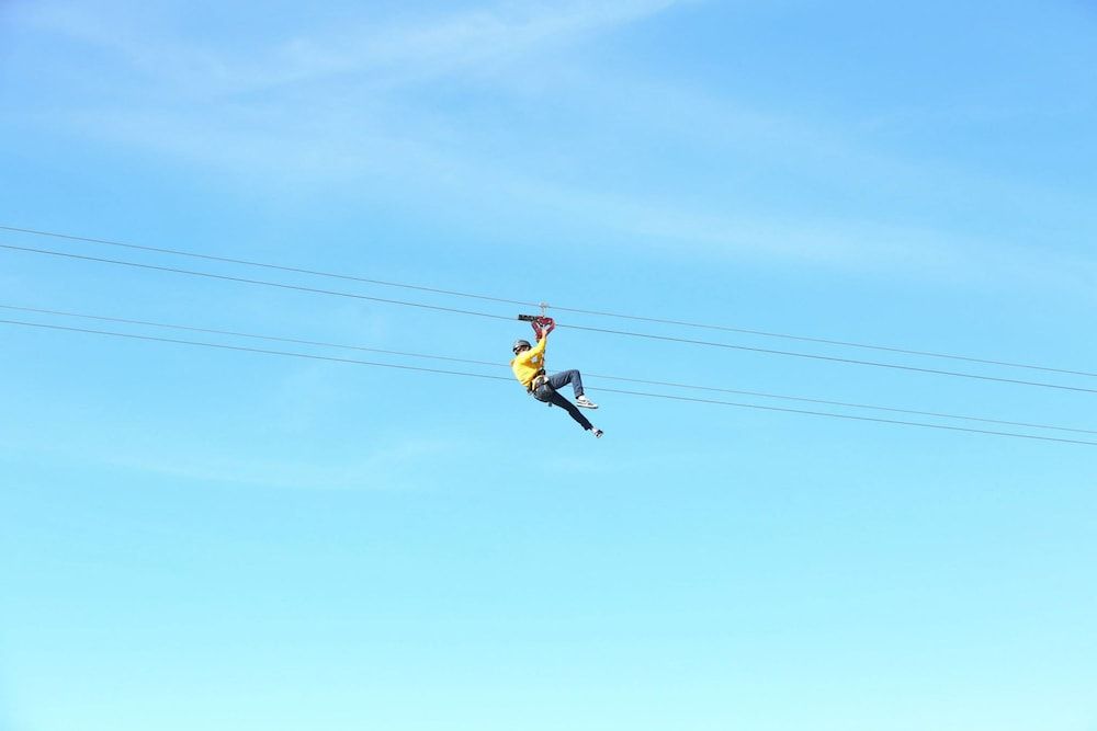 Ziplining