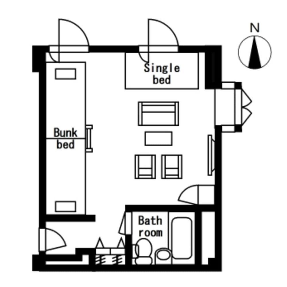 [201] Family Room, Up to 5 Guests