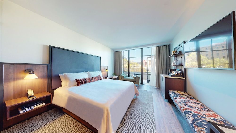 The Restoration Asheville Signature King Terrace Suite 12