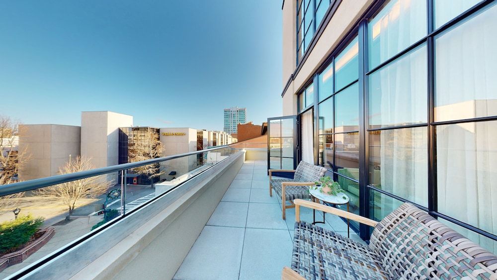 The Restoration Asheville Signature King Terrace Suite 2