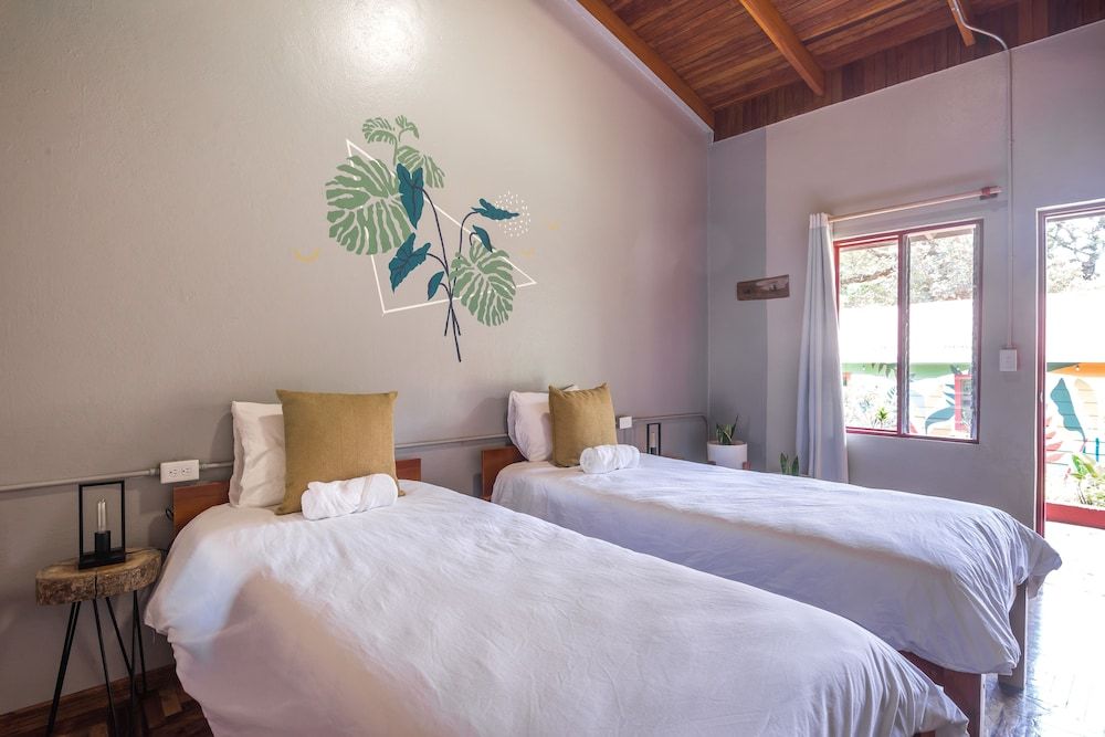 Small Twin Room with Shared Bathroom