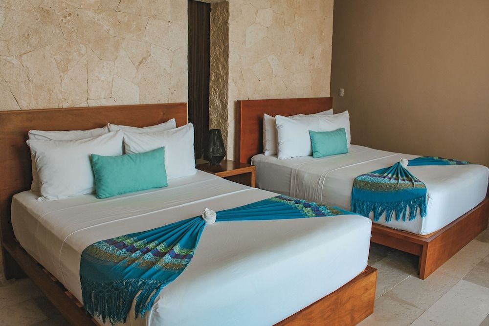 Khaban Bacalar Hotel Boutique Deluxe Double with Balcony Garden View