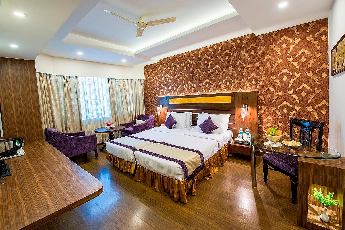 Hotel Swosti Grand, Bhubaneswar Deluxe Twin Room 6