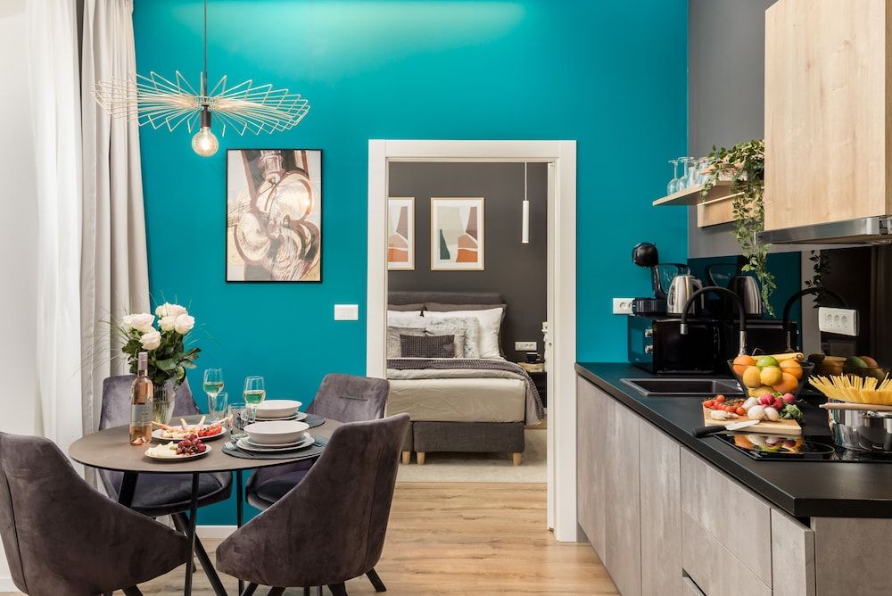 Saint Vitus Apartments with balcony