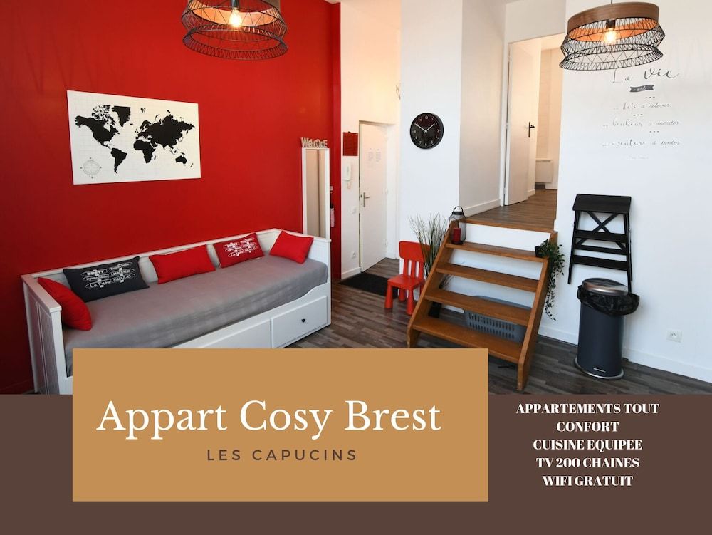 Appart Cosy Brest Les Capucins Standard Apartment (Ile de Batz) 6