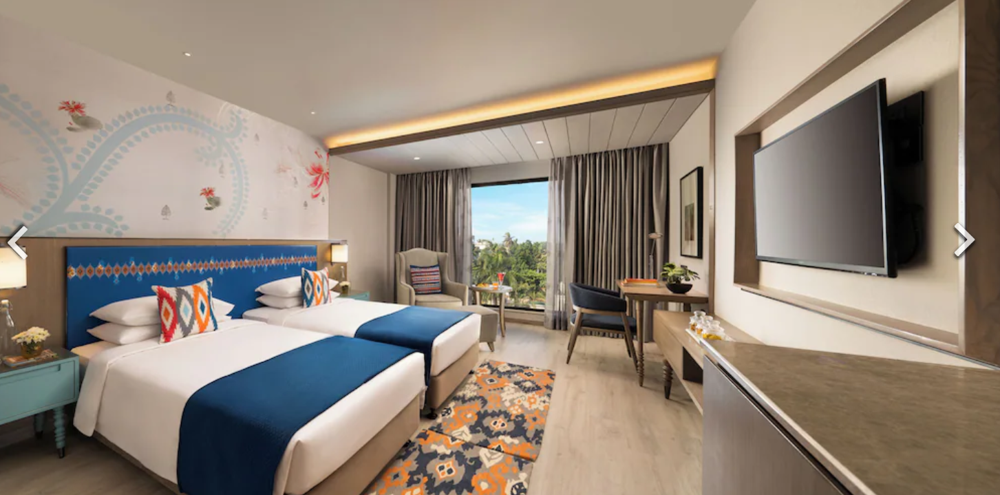 The Crown- IHCL SeleQtions Bhubaneswar Superior Room Twin Bed