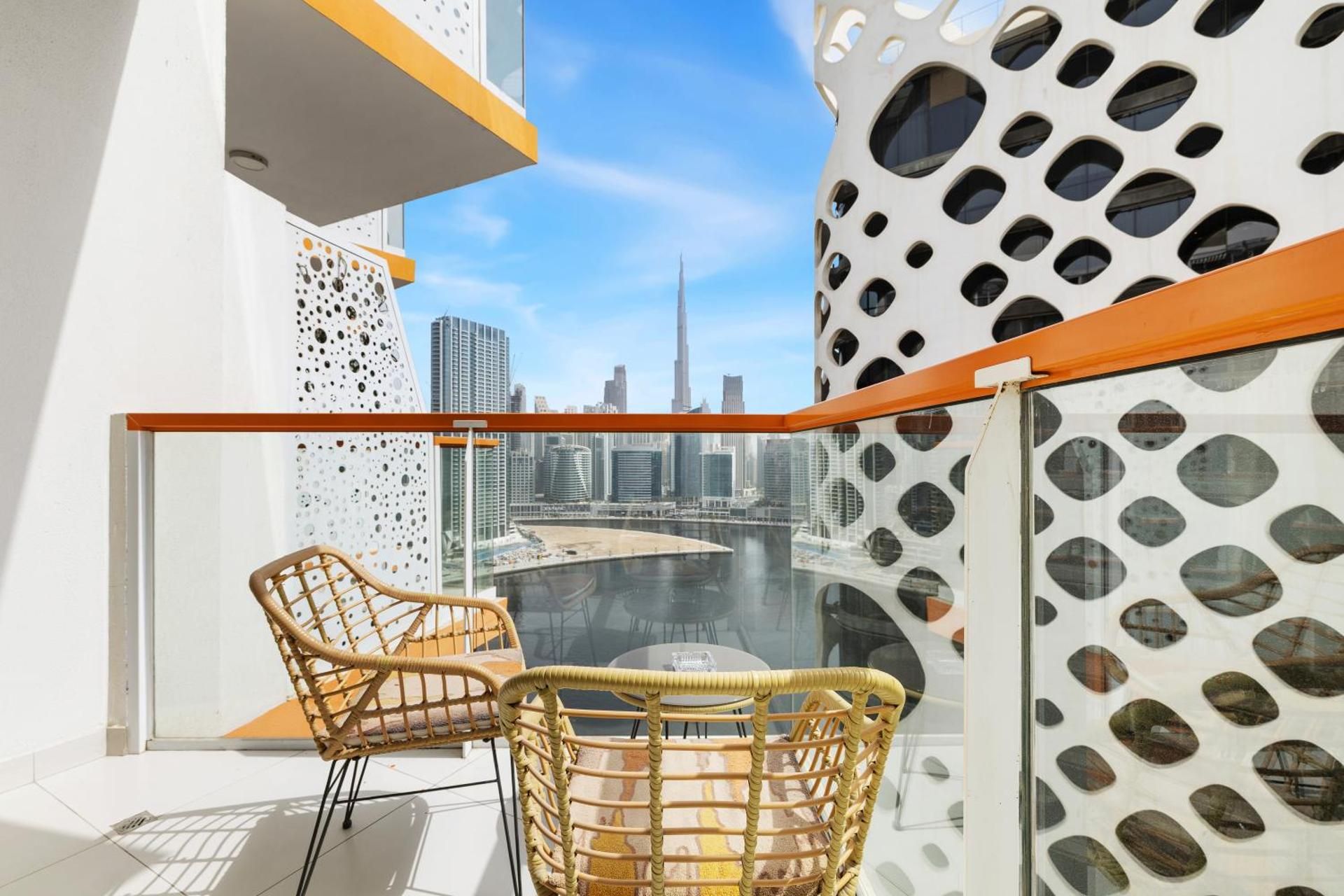 One Bedroom family apartment with Burj Khalifa View