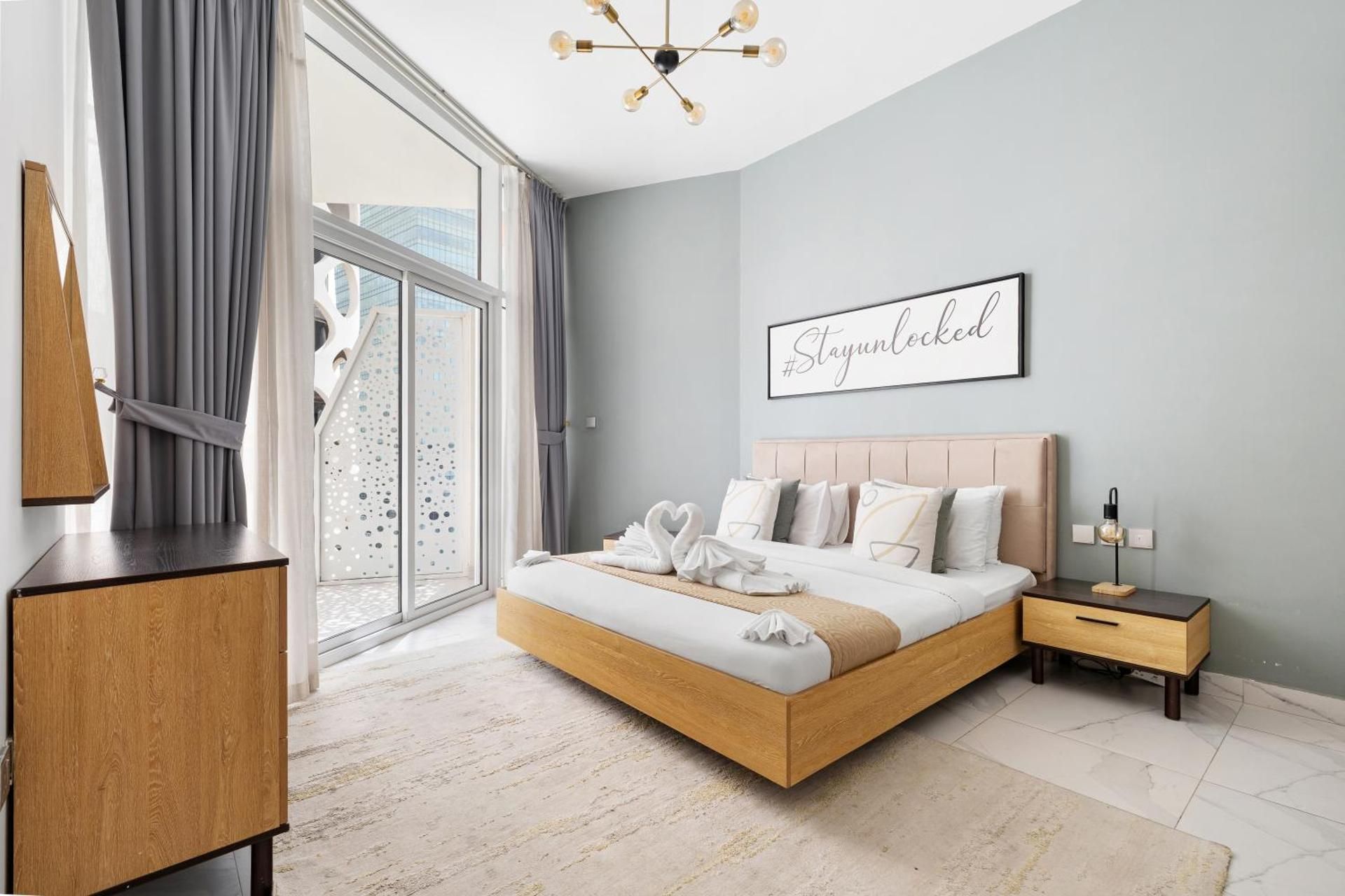 One Bedroom family apartment with Burj Khalifa View