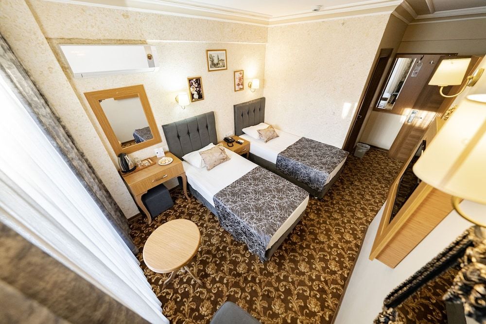 Hamit Hotel Kizilay Standard Room with City View and French Balcony (Twin Bed) 19